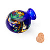 Handmade Lampwork Perfume Bottle Pendants LAMP-TADJ0001-05E-2