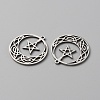 304 Stainless Steel Pendants STAS-WH0029-54P-2