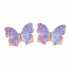 Two Tone Polyester Fabric Wings Crafts Decoration FIND-S322-014-2