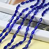 Opaque Glass Beads Strands GLAA-P001-03A-07-4
