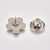Plastic Safety Brooches JEWB-WH0009-23-2