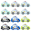12Pcs 6 Colors Food Grade Eco-Friendly Silicone Focal Beads FIND-HY0002-16-1
