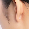 CHGCRAFT 350Pcs 7 Colors Plastic Tiny Ball Stud Earrings with Ear Nuts for Women EJEW-CA0001-04-6