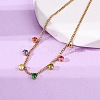 304 Stainless Steel Charm Bracelets LS-BJEW-A047-02G-3