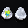 3D Printed ABS Plastic Imitation Pearl Beads KY-S163-423-4