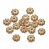 Alloy Daisy Spacer Beads X-PALLOY-L166-31G-1