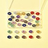 36Pcs 9 Colors Electrophoresis Iron Beads FIND-FS0004-07-8
