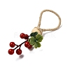 Jute Twine Napkin Rings AJEW-U016-01C-4