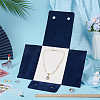 Portable Travel Velvet Pearl Necklaces Flap Carring Cases TP-WH0025-01A-4