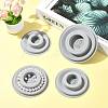 4Pcs 4 Styles PE and Flocking Bead Design Boards ODIS-FS0001-01E-8