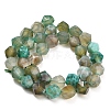 Natural Agate(Dyed & Heated) Beads Strands G-K425-B12-01-5