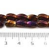 Electroplated Synthetic Magnetic Hematite Beads Strands G-P545-G01-02A-4