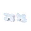105Pcs 7 Colors Handmade Porcelain Beads PORC-N013-09-2