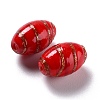 Handmade Gold Sand Lampwork Beads LAMP-F020-35G-5