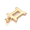 304 Stainless Steel Pendants STAS-L210-06K-G-2