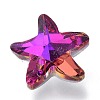 Electroplate Glass Charms GLAA-H101-B-01-2