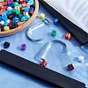 300pcs 15 Colors Blank Plastic Clothing Trouser Markers Colored Clothes Hanger Code Clip KY-CP0001-05-4