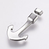 304 Stainless Steel Hook Clasps STAS-E144-134P-4