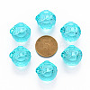 Transparent Acrylic Pendants TACR-T024-05B-946-3