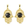 Natural Obsidian Pendants G-F786-07G-31-1