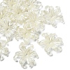 10Pcs UV Plating Iridescent Plastic Beads Caps FIND-YW0007-94F-1