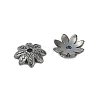 8-Petal Tibetan Style Alloy Flower Bead Caps TIBEB-2347-B-FF-3
