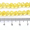 Transparent Glass Beads EGLA-A035-T6mm-D03-5