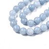 Natural Aquamarine Beads Strands G-Q951-01-8mm-3