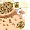 100Pcs 5 Styles Tibetan Style Alloy Beads TIBEB-YW0001-37-5