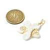 Natural Carved Freshwater Shell Pendants PALLOY-JF03392-2