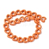 Handmade Porcelain Beads Strands PORC-Z002-01C-2