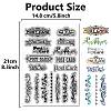PVC Plastic Clear Stamps DIY-WH20051-009-2