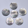 Black Lip Shell Pendants SSHEL-S251-36F-1
