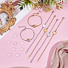 DIY Blank Dome Link Bracelet Making Kit DIY-UN0004-29-4