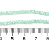 Baking Electroplate Glass Beads Strands X-DGLA-A039-J2MM-B07-4