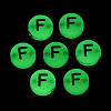 Luminous Frosted Acrylic Beads FACR-T008-02F-3