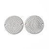 Non-Tarnish 304 Stainless Steel Connector Charms STAS-C066-04P-1