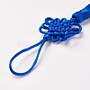 Polyester Tassel Pendant Decorations HJEW-WH0004-A13-3