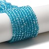 Electroplate Glass Beads Strands EGLA-D020-3x2mm-41-2