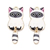 Alloy Enamel Pendants FIND-Q102-12B-1