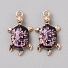 Alloy Enamel Pendants FIND-CJC0027-01G-01-1