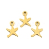 Ion Plating(IP) 304 Stainless Steel Charms STAS-D051-47G-2
