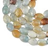 Natural Flower Amazonite Beads Strands G-H349-A01-21-4