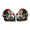 Santa Claus Christmas Food Grade Eco-Friendly Silicone Beads SIL-D001-02-2