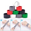 10Pcs 5 Colors Silicone Covered Iron Flip Wraps Holder Clips BJEW-NB0001-04-4