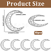 30Pcs Iron Pendants IFIN-GF0001-57-2