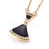 304 Stainless Steel Pendant Necklaces NJEW-H496-03D-2