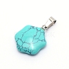 Synthetic Coral Pendants G-WH0006-23B-1