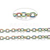 Ion Plating(IP) 304 Stainless Steel Textured Cable Chains CHS-O010-04M-2