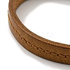 Plain Leather Cord Bracelets BJEW-F468-20-3
